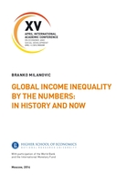 Иллюстрация к новости: Milanovic B. Global income inequality by the numbers: In history and now: An overview. M.: Higher School of Economics Publishing House, 2014